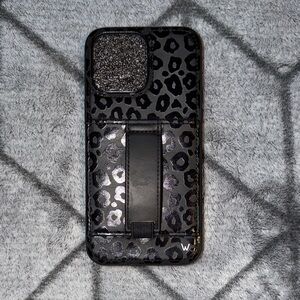 Walli Black Leopard Phone Case